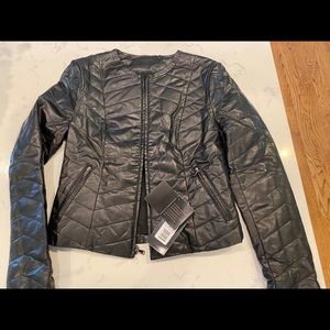 French Connection Leather Jacket